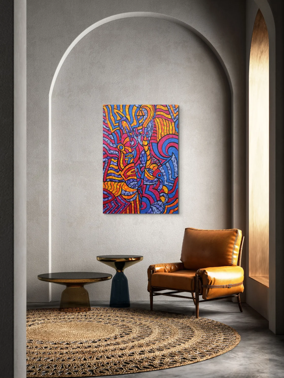 Interieur Chic Minimaliste Hippie Tableau Pop Art