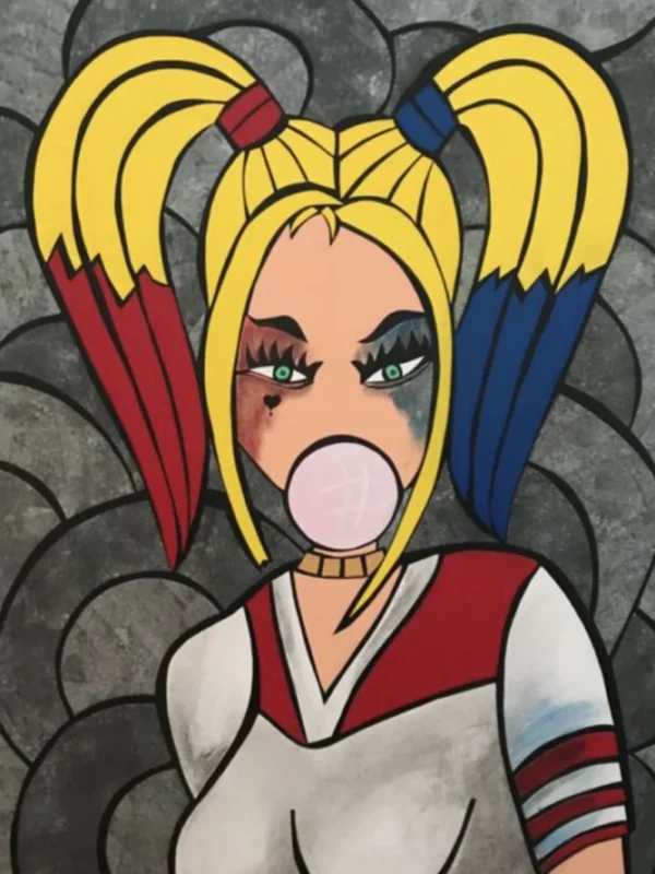 Tableau Pop art Harley-Queen